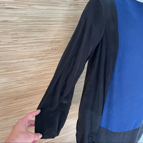 Madewell Color Block Silk Dress - Picture 12 of 16